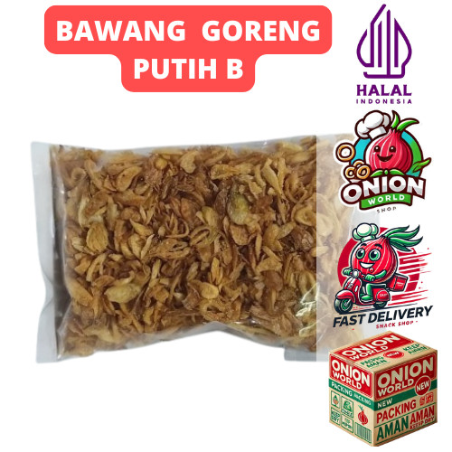 

UWD BAWANG PUTIH GORENG 100gr Bawang Putih Goreng Cincang Bawang Putih Goreng Asli