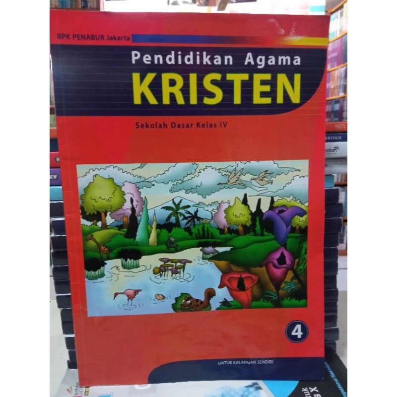 BUKU PENDIDIKAN AGAMA KRISTEN UNTUK SD KELAS 4