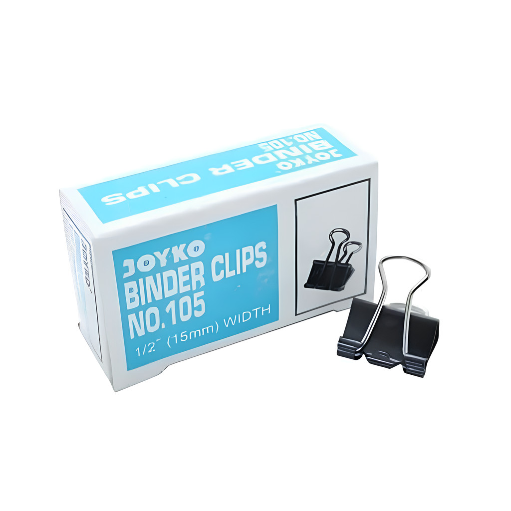 

Joyko Binder Clip Klip Penjepit Kertas Joyko 105 isi 12pcs - Penjepit Dokumen Kecil