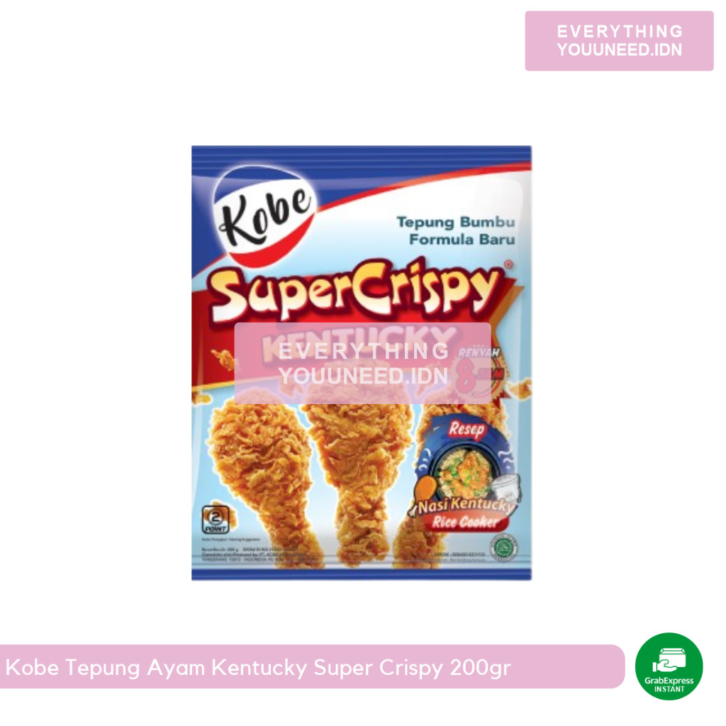 

Kobe Tepung Ayam Kentucky Super Crispy 200gr