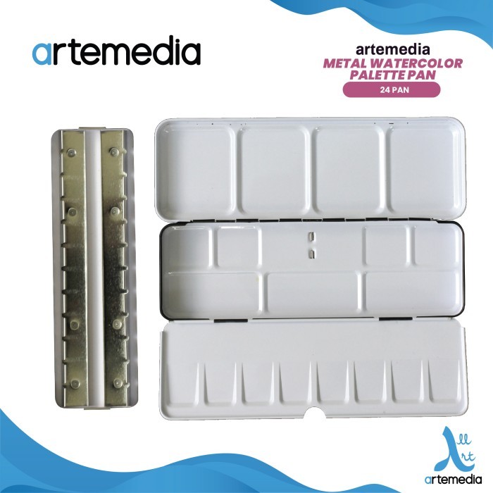 

best -Artemedia Empty Metal Box Half Pans - 12 Half Pans