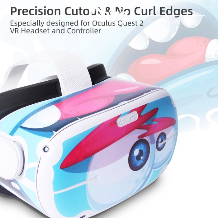 BEST -Skin Oculus Quest 2 Sticker Oculus Cover - Anti Gores Oculus Quest 2 - Q2-SF1-1