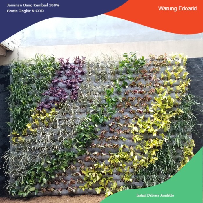 paket pembuatan taman vertical garden - vertical garden bsd
