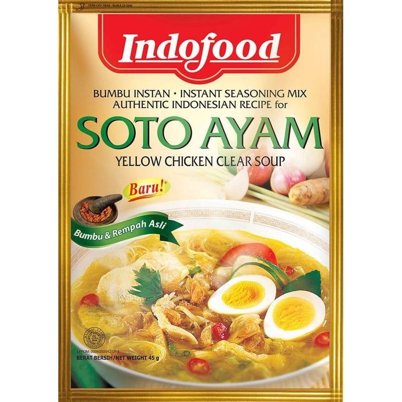 

Bumbu Masakan Instant Indofood / Soto Ayam / 45 gr