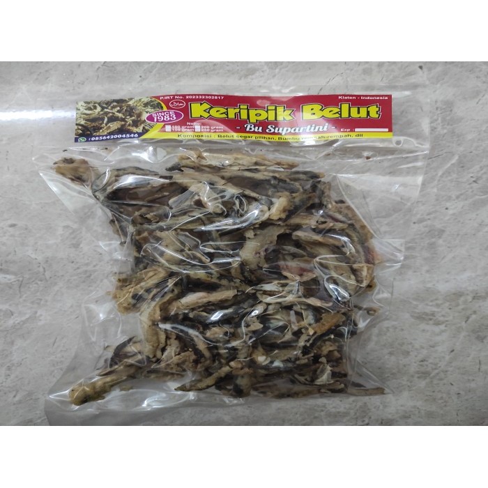 

Keripik Belut Asli Klaten 250Gr