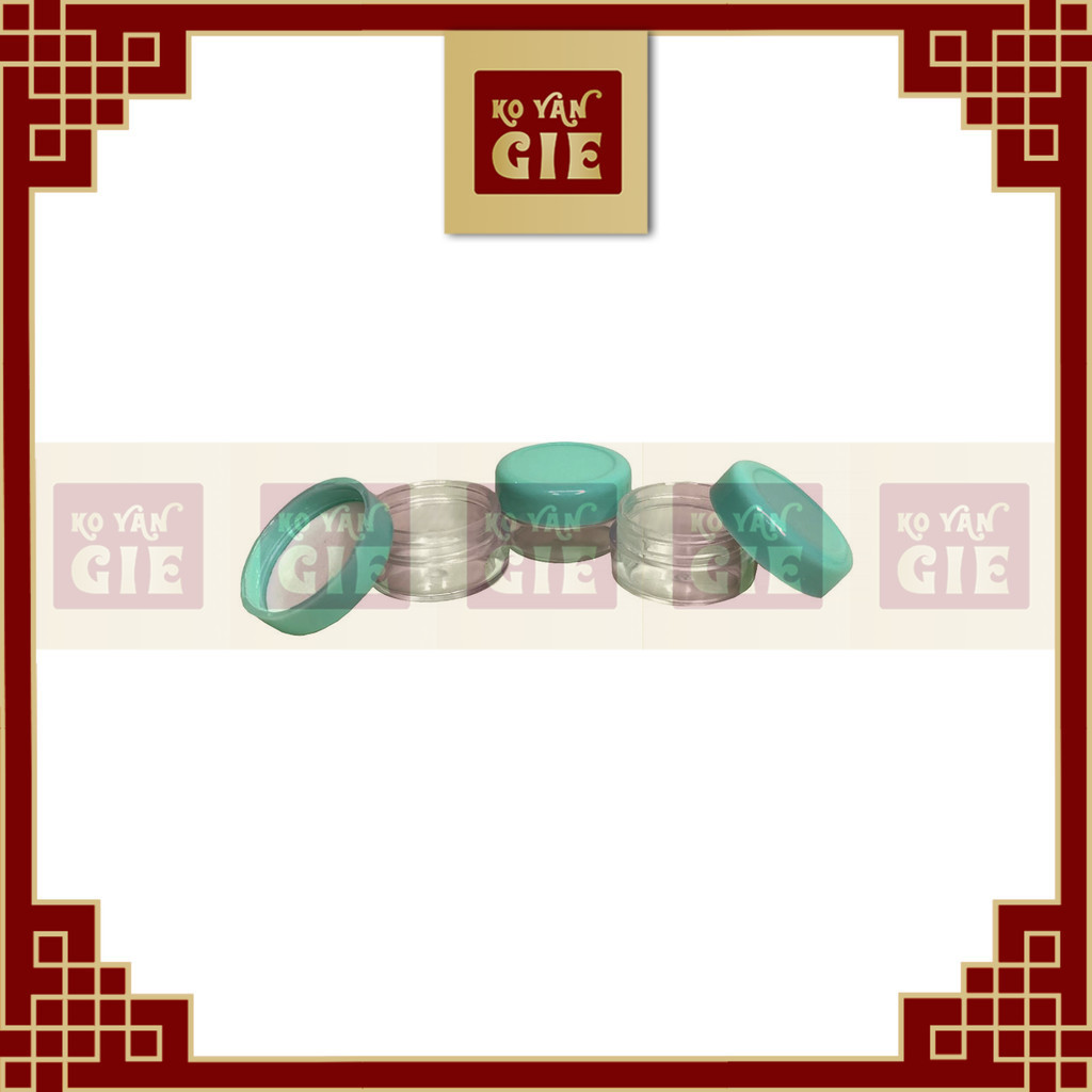 Pot Cream 5gr Hijau Tosca PS – Varian Hijau Tosca, Hijau Tosca-Bening, dan Hijau Tosca-Putih