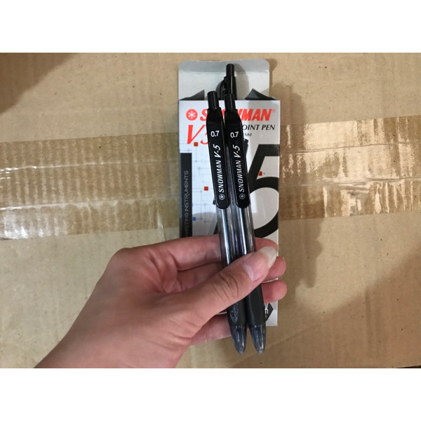 

[Best Seller] pen snowman v5 ballpoint pen fine point 0.7mm