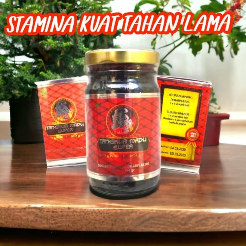 

(PRIVASIAMAN) MADU TANGKUR SUPER 100% Original Asli Murni Obat Premium Stamina Pria Herbal Halal dan BPOM