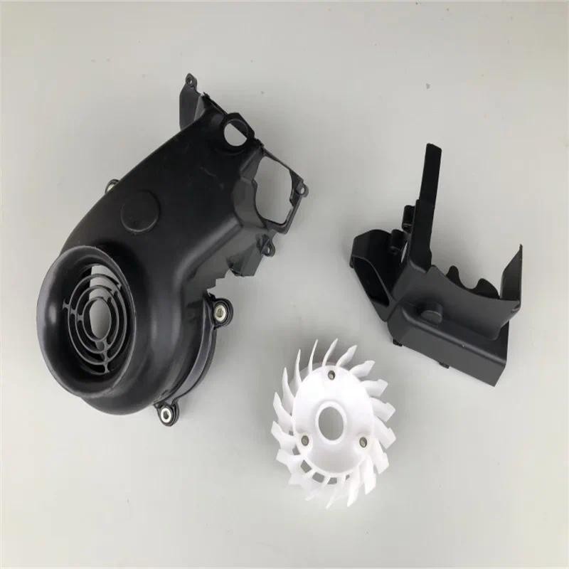 Motorcycle Scooter Side Cover Engine Cooling Radiator Fan For YAMAHA JOG100 JOG 100 RS100 RSZ 100 14