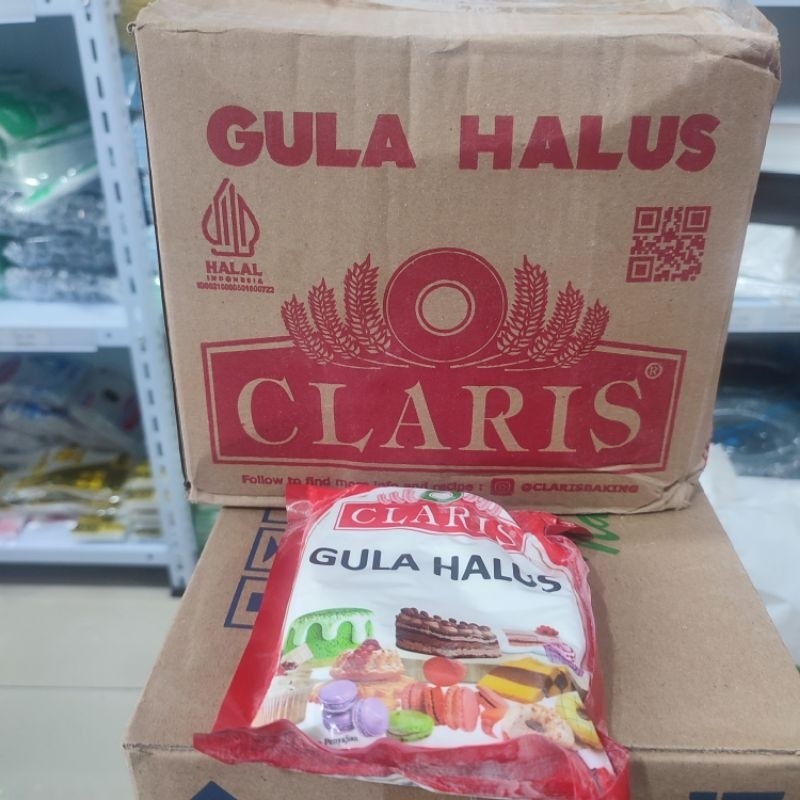 

Claris Gula Halus 1Dus isi 16 x 250gr Claris Merah