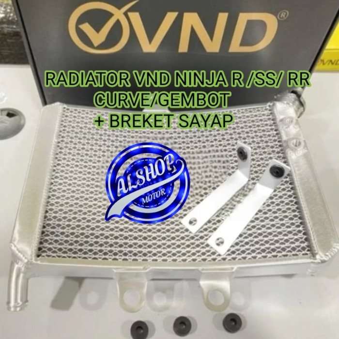 RADIATOR GEMBOT KAWASAKI NINJA 150 R 150 SS RADIATOR VND NINJA 150R SS - NINJA 150 R/SS, RADIATOR+BR