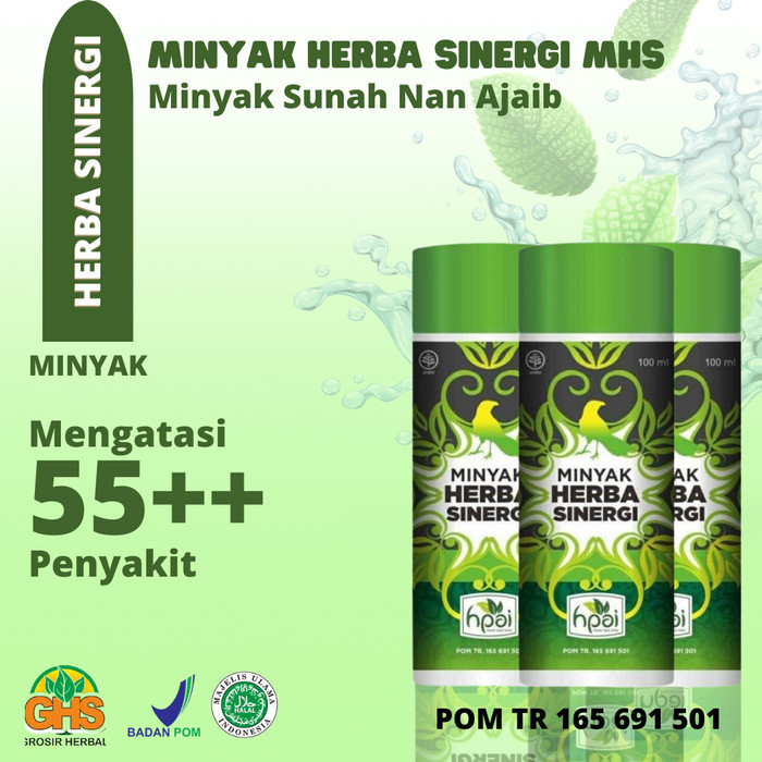

ASLI Minyak Herba Sinergi (MHS) / Herbal Burung Bubut / butbut / pijat urut