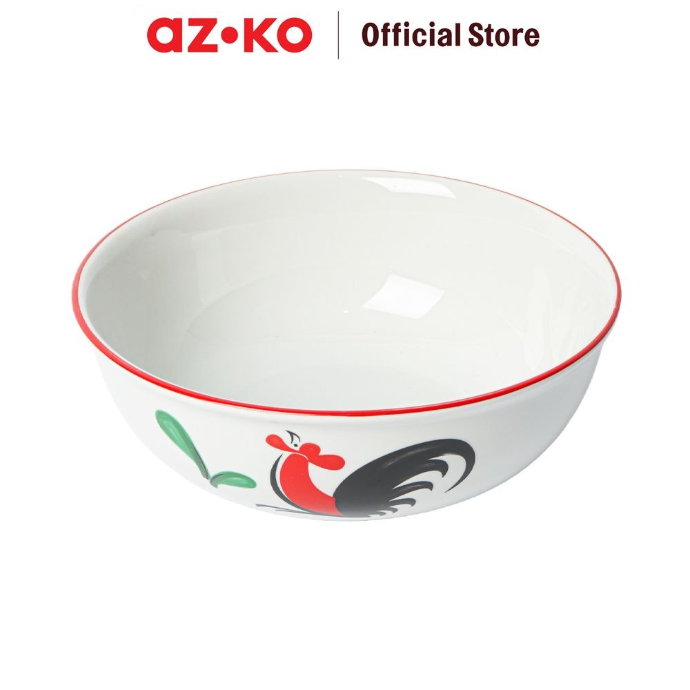 AZKO Pendopo 20.3 cm Mangkuk Saji Kukuruyuk Kpc-8Vb Mangkok Makanan Food Grade Wadah Hidangan Bowl P