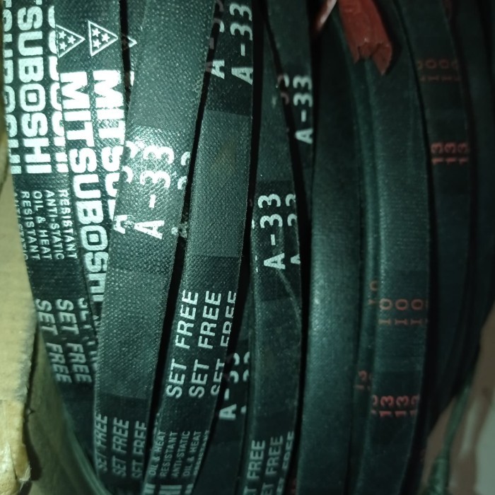VANBELT MITSUBOSHI V BELT A-33 MESIN CUCI SHARP