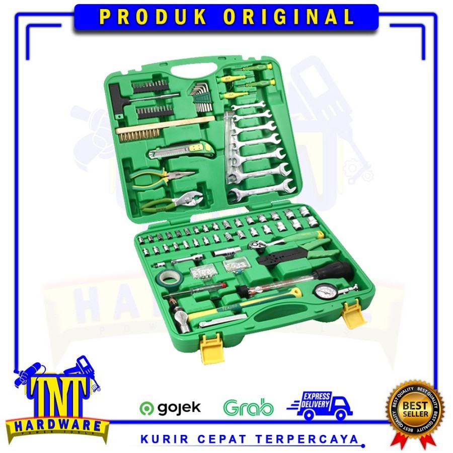TEKIRO TOOLS SET 130 PCS / MEKANIK TOOLS SET 130 PCS