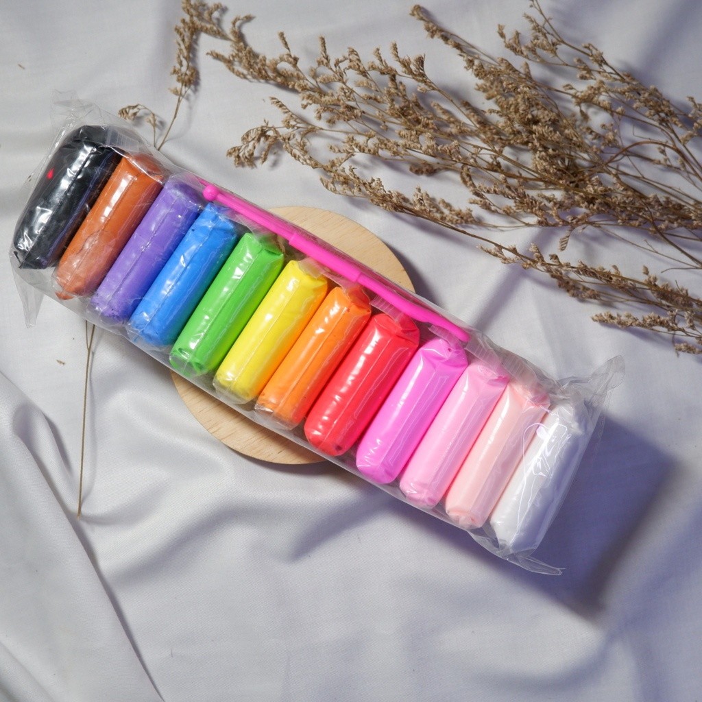 [FLASH SALE] Clay / Clay Mainan Isi 12 Warna / Clay isi 12