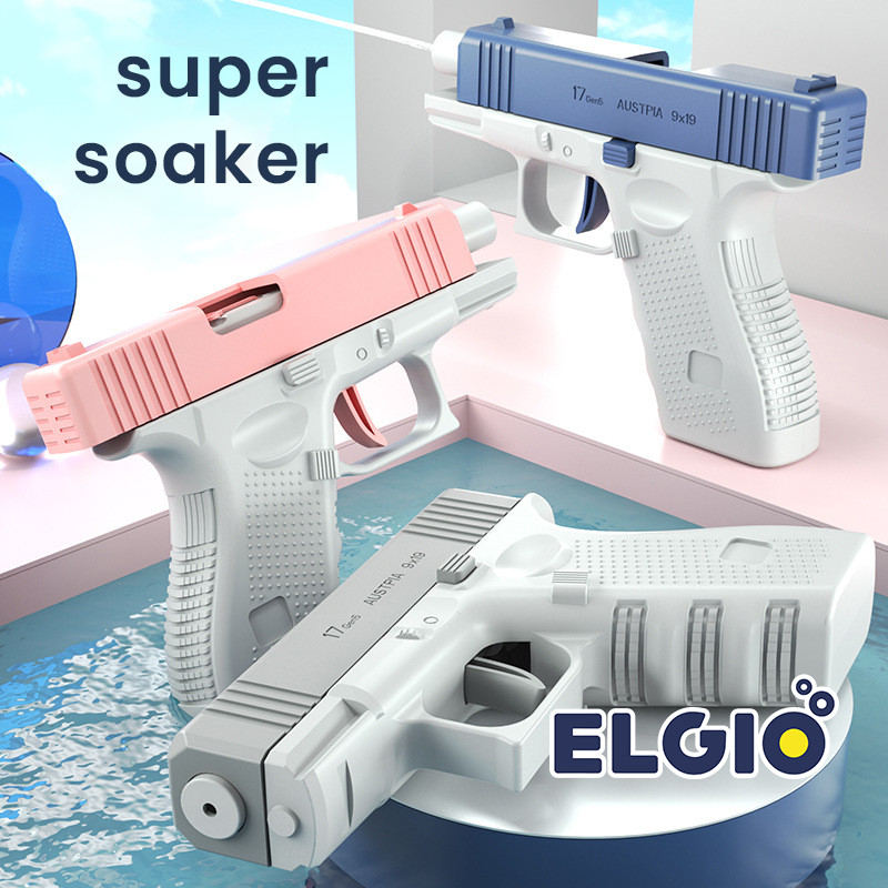 Mainan Anak Tembakan Air Water Gun Glock Spraying / Mainan Anak Pistol Air Kokang Promo Termurah COD