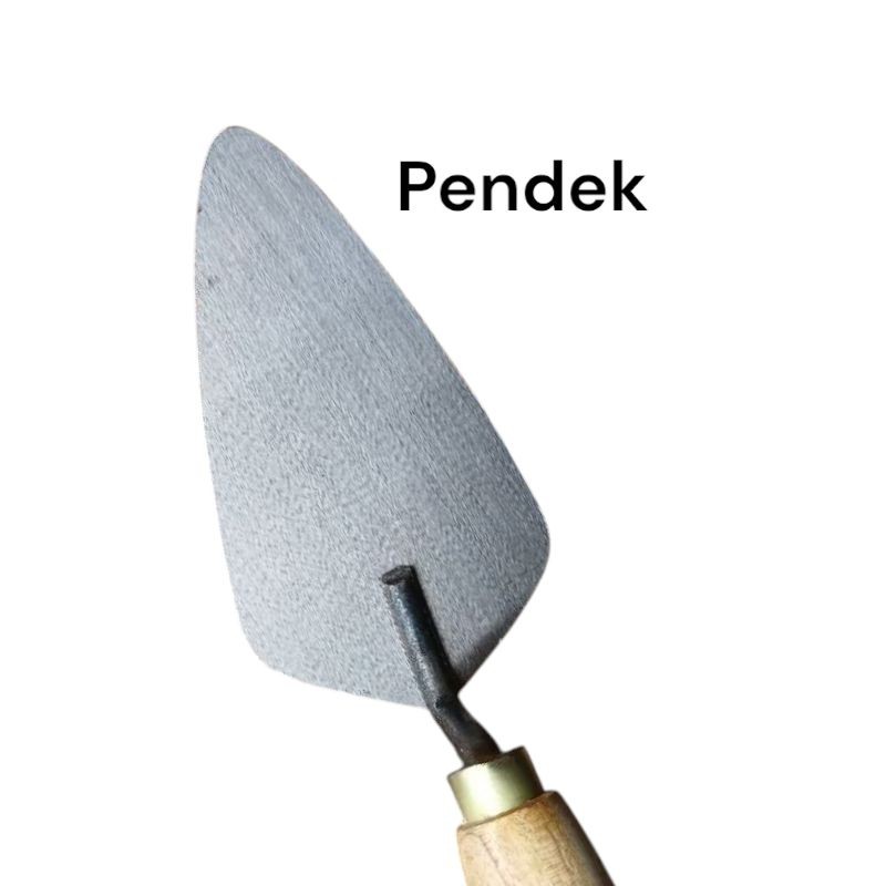 Sendok Semen Pendek Galur Asli / Cetok Semen Tukang Bangunan