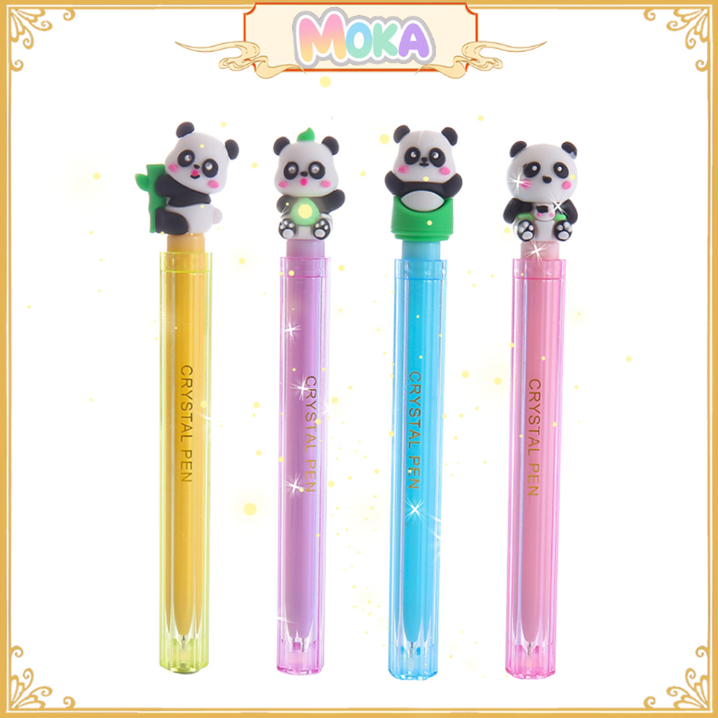 

MOKA Pulpen Gel Karakter Panda Dengan Packaging Unik Dan Warna-Warni Yang Cantik MKP156