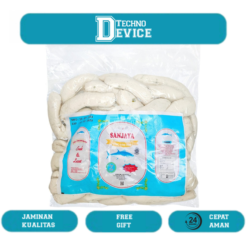 

Sanjaya Otak-Otak Ikan Beku 1kg - Brothermeatshop