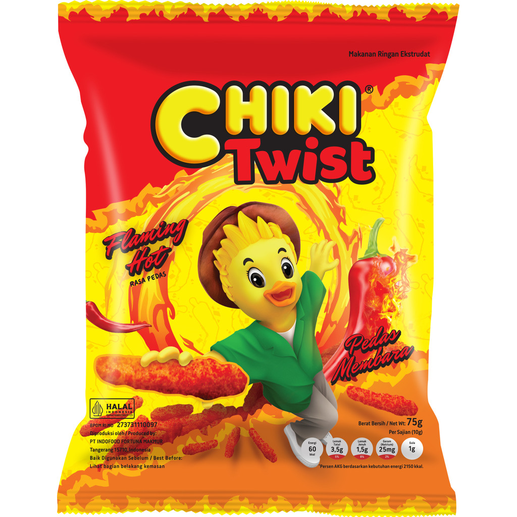 

Chiki Twist Flaming Hot 75 Gr