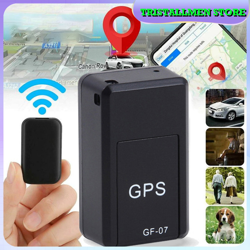 GPS Tracker Mini GF07 - Alat Pelacak Posisi Real Time untuk Mobil, Motor & Hewan Peliharaan dengan A
