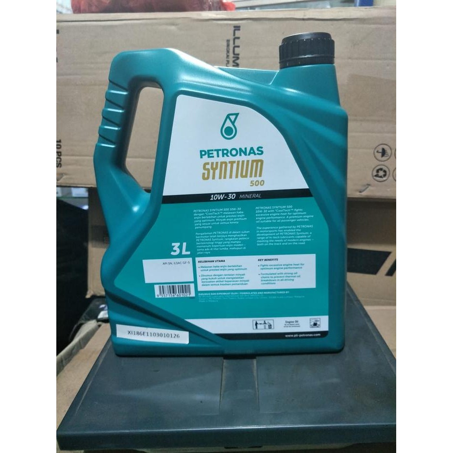 OLI PETRONAS SYNTIUM 10W-30 1 GALON 3 LITER Best