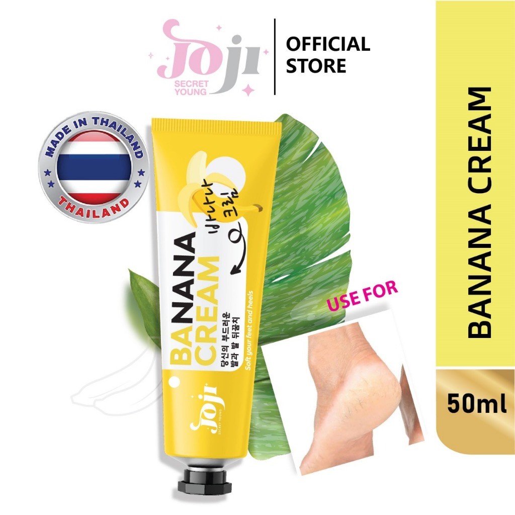 JOJI SECRET YOUNG OFFICIAL Banana Cream Foot 50gr