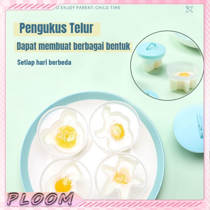 [Ready Stock] Cetakan Telur Kukus Alat Pembuat Kue Cetakan Puding Pembuat Telur Rebus Cetakan Es Bat