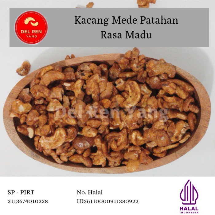 

New Arrival Kacang Mede Patahan Rasa Madu