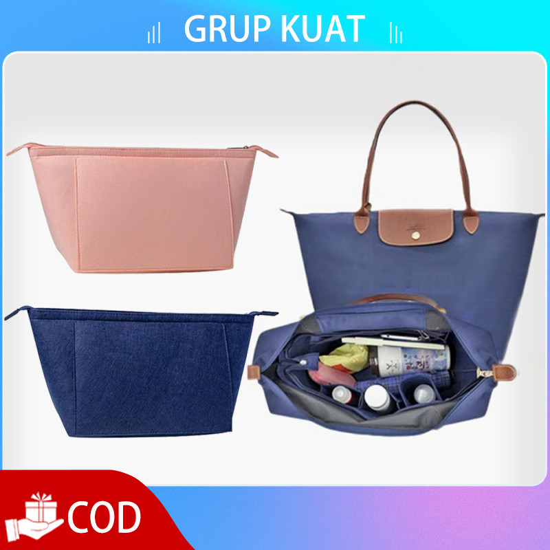 Organizer Bag Inner Tas Tas Dalaman Wanita Bludru Tas Bag Organizer Longchamp Dalaman Tas