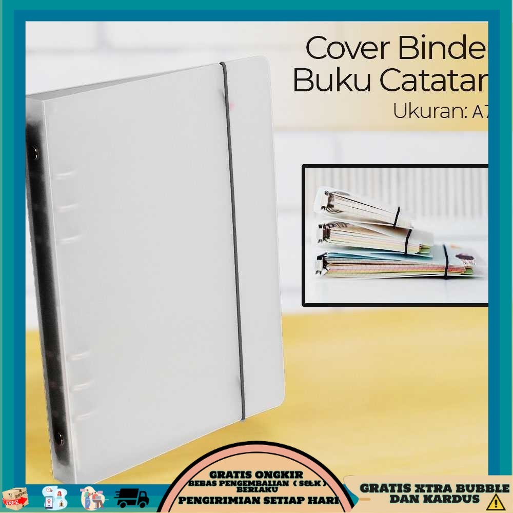 

PHANTACI Cover Binder Buku Catatan Jurnal Harian Notebook Spiral - ZB041