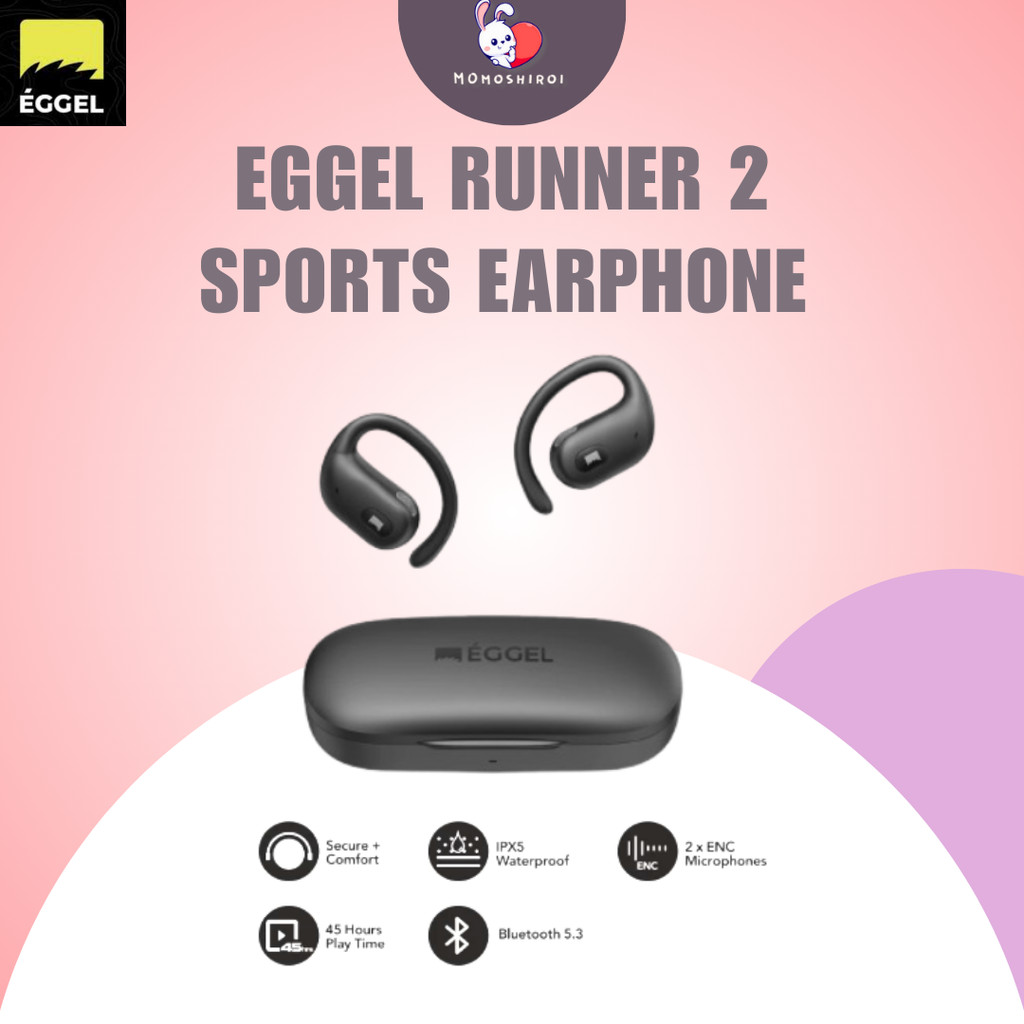 Eggel Runner 2 Open Ear Air Conduction Sports Earphone
