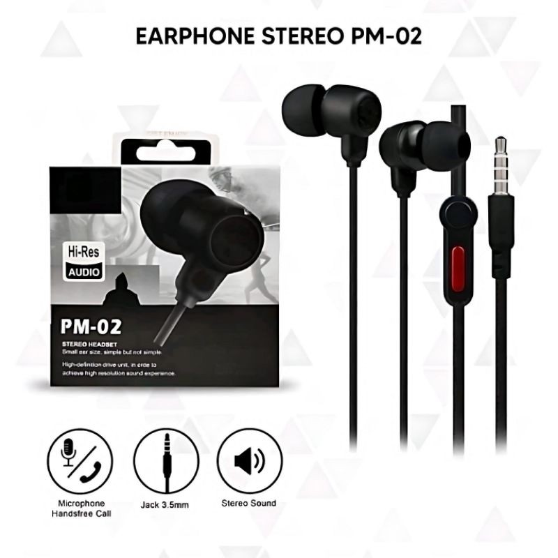 LJ- HF Headset Handsfree Bass JBL PM02