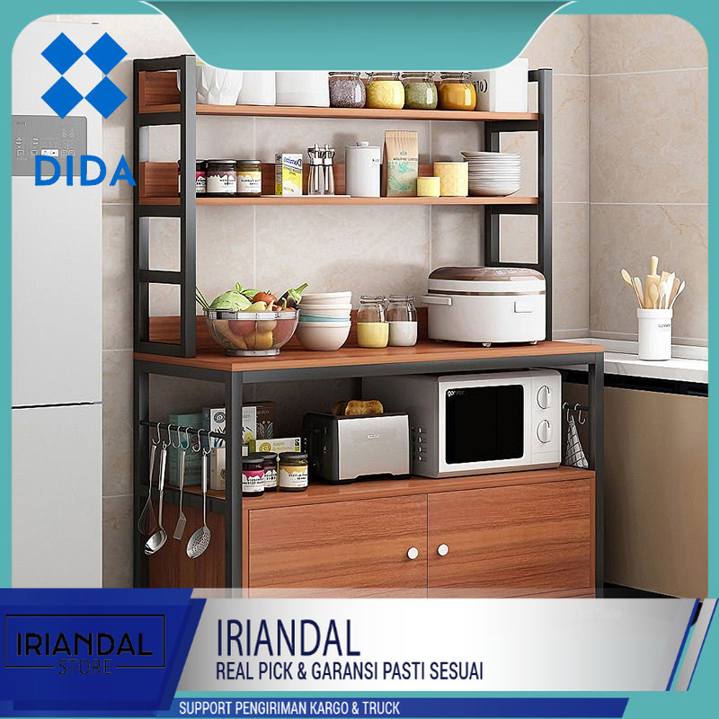 IRS Rak Oven Microwave Dengan Kabinet Rak Dapur M