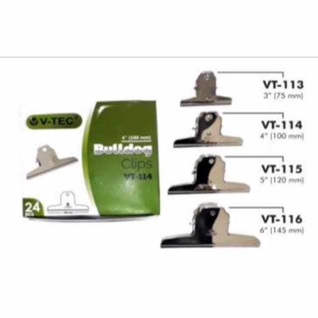 

V-TEC BULLDOG CLIP VT-113 3 INCH