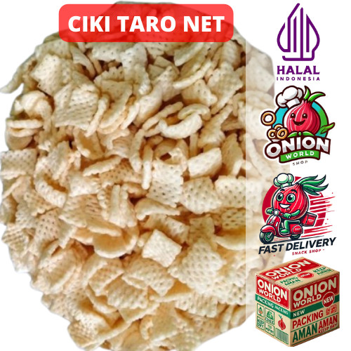 UWD TARO NET 500gr Kiloan Taro Kiloan Taro 500gr Taro Taro Snack Taro Net Seaweed Taro Snack