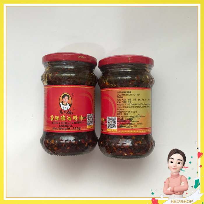 

✨TERLARIS -Lao Gan Ma Chili Oil Laoganma Hot Chilli Sauce - crisp sauce
