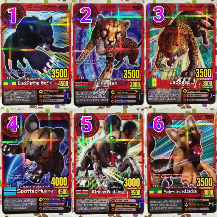 animal kaiser normal animal fighter satuan evo 8dx