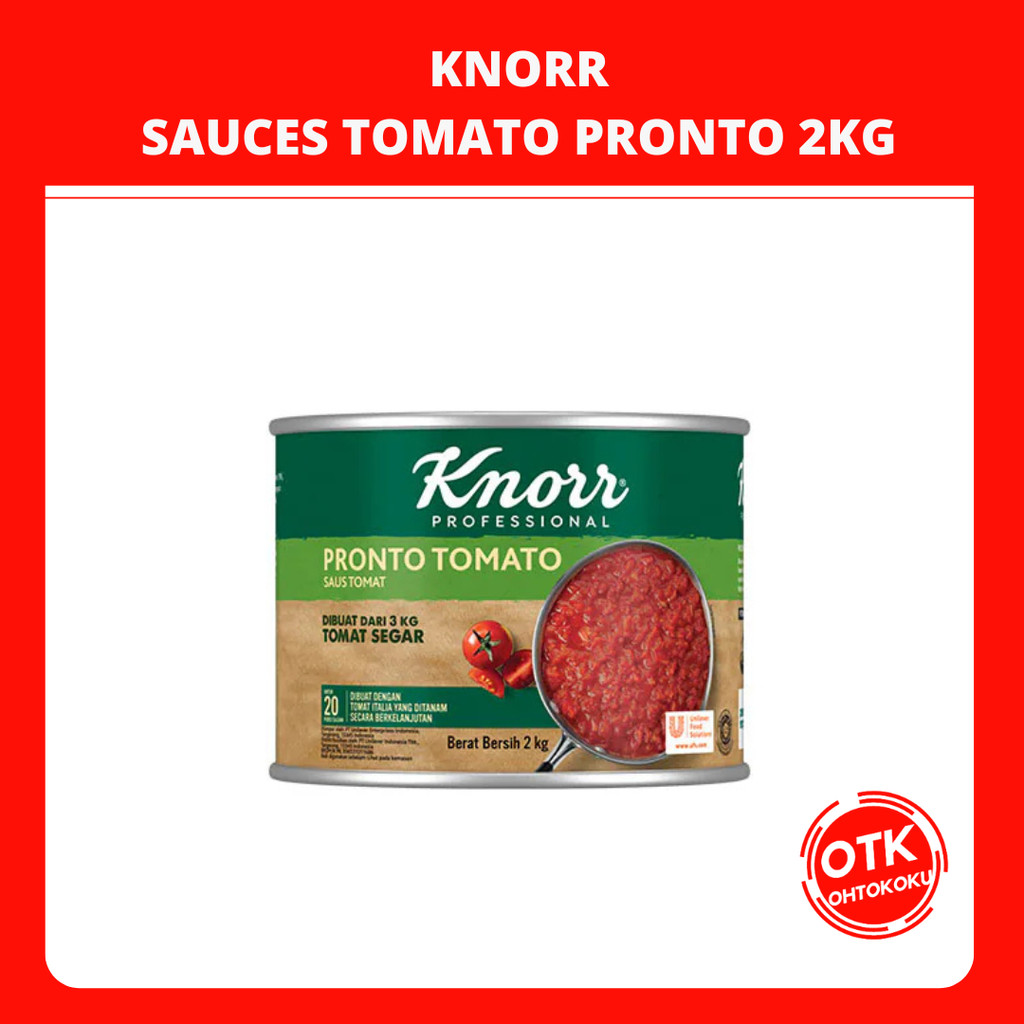 

KNORR Tomato Pronto Sauce ID 2kg