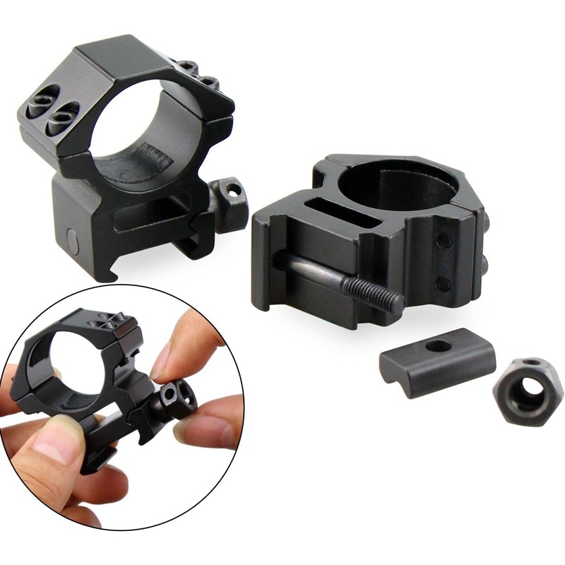 Mounting Double Baut Od25 Rell11 Mounting Teleskop Pendek Rendah Dobel Baut Mounting Teleskop