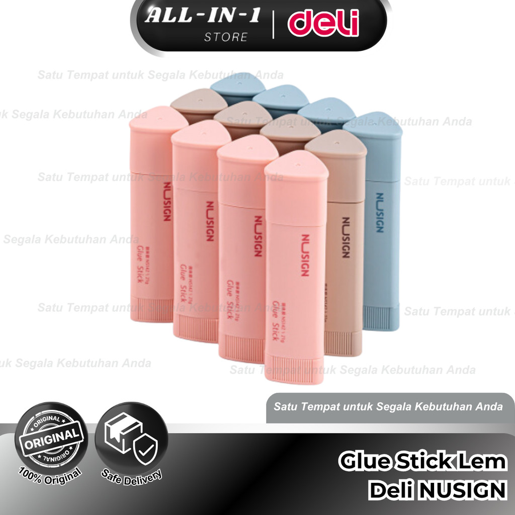 

Lem Stik Kertas Deli Nusign NS142 21gr - Glue Stick Deli