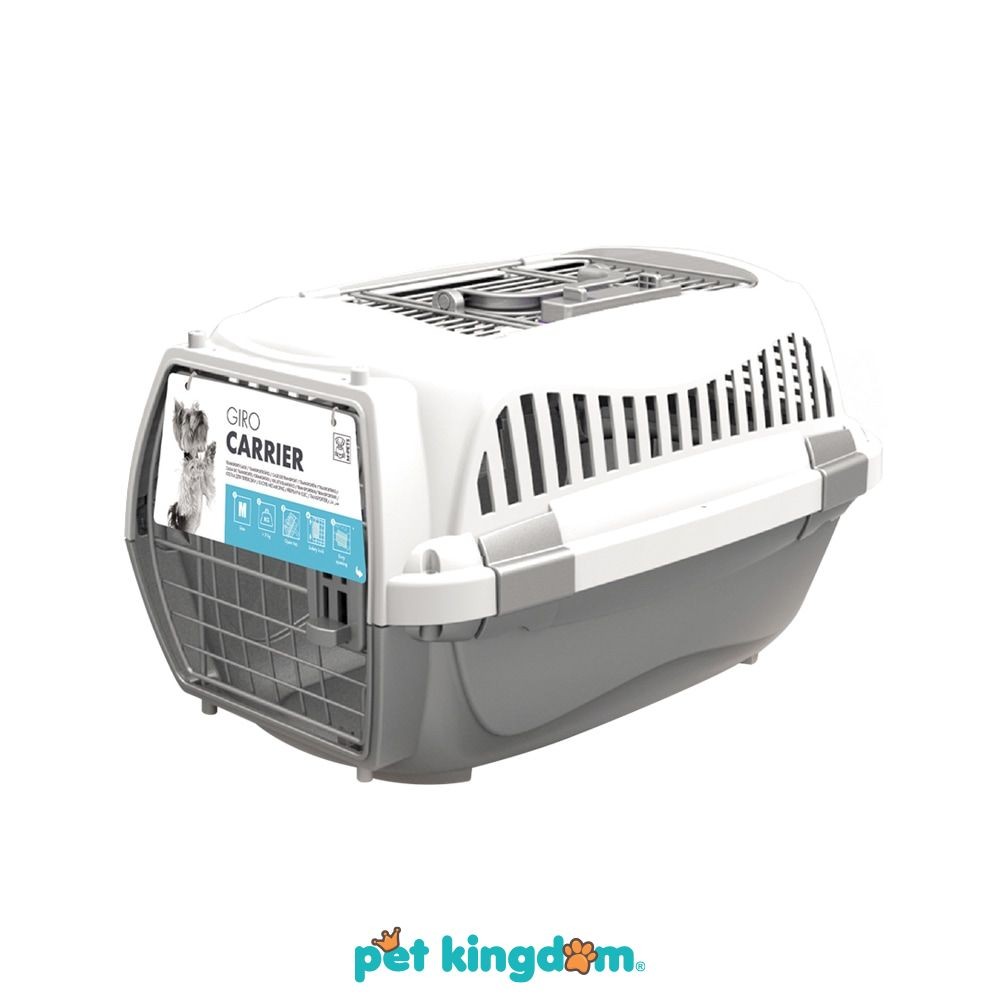 Pet Kingdom M-Pets 57.2X36.5X32.7 cm Giro Kandang Anjing Portable Dog Cage Tempat Tinggal Anabul Keb