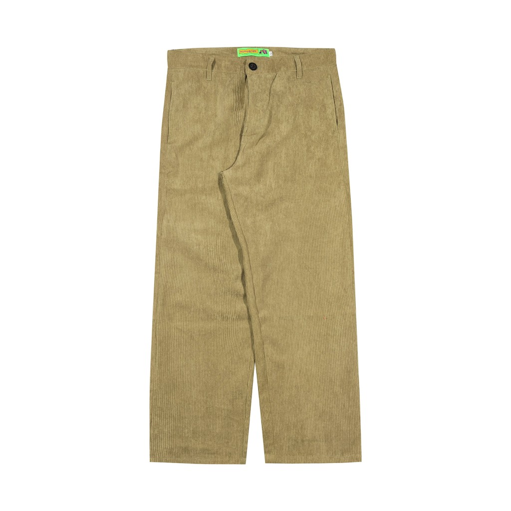 Shining Bright Celana Panjang Corduroy Journ - Hijau Olive