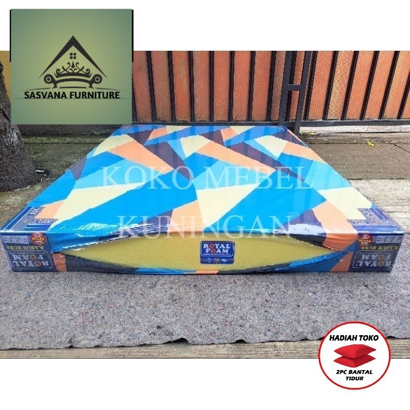 (FREE BANTAL TIDUR) Kasur Busa Royal Foam / kasur busa 160x200 / busa garansi 10 tahunTermurah Cireb