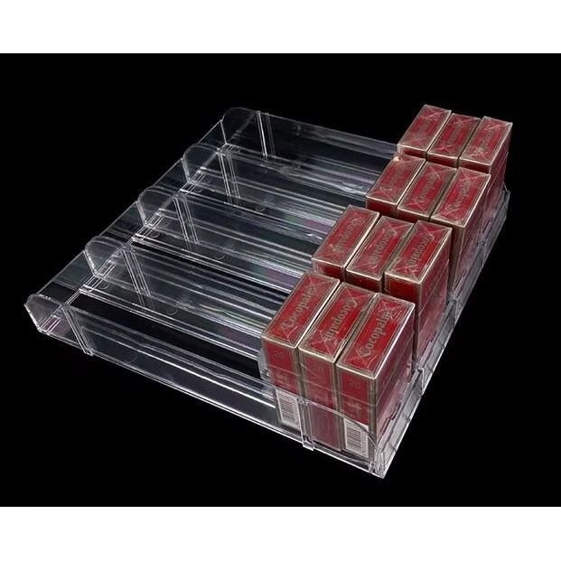 28cm Acrylic Pusher Rokok Serbaguna  Akrilik Tempat Pusher Rokokok Display  untunk Minimarket Dan Su