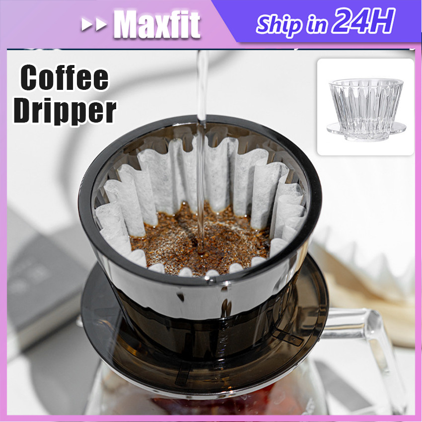 V60 Dripper Kopi Coffee Filter Glass Gelas Penyaring Kopi