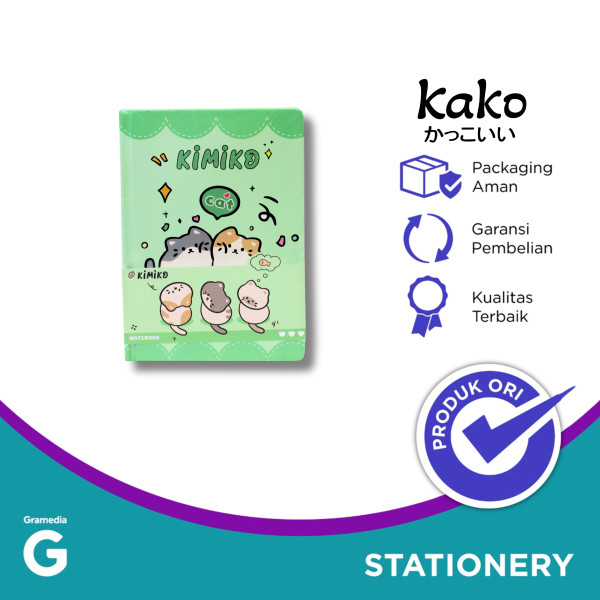 

Kako Kimiko Cat Hc Notebook A5 Green