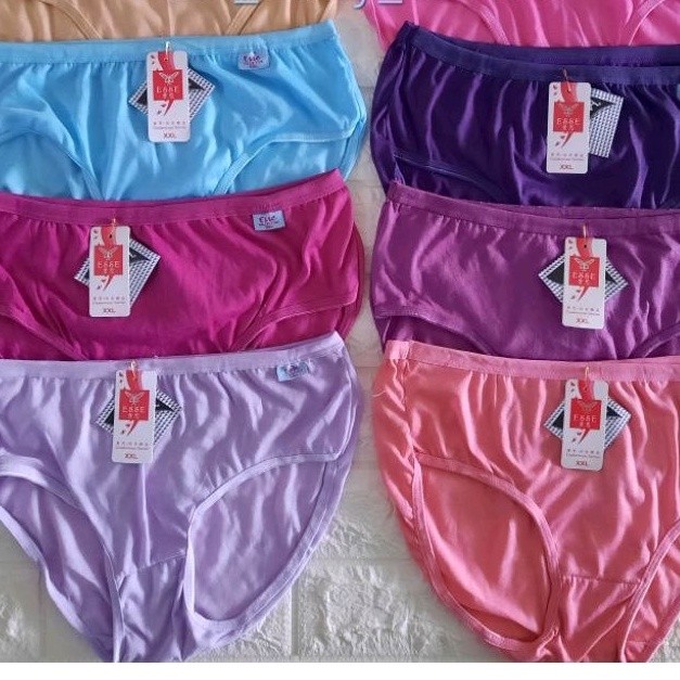 6pcs CD WANITA MEREK ESSE SIZE M-XXXL/cd wanita terlaris