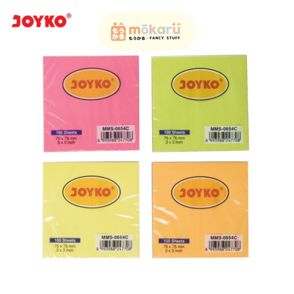 

Joyko Memo Sticky Note MMS-0654 Color